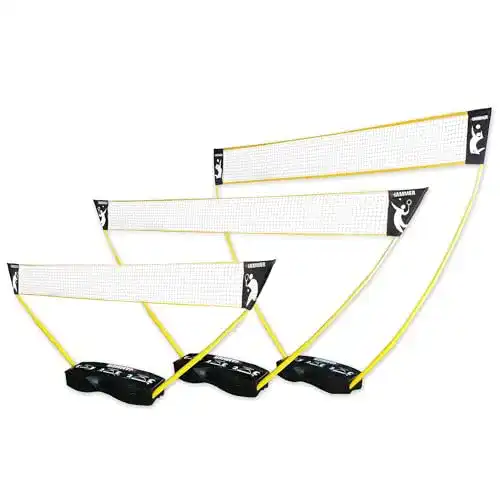 Badminton-Netz Set für Volleyball, Badminton und Tennis