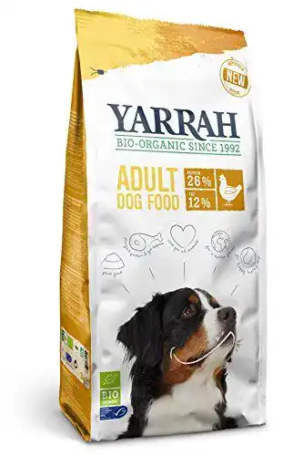 Bio-Trockenfutter Hund Yarrah Huhn 10 kg für Hunde