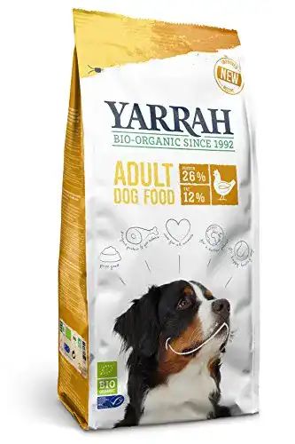 Bio-Trockenfutter Hund Yarrah Huhn 10 kg für Hunde