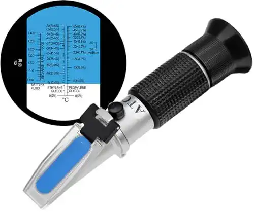 Frostschutzprüfer Hhtec 3-in-1 Refraktometer RHA-201 für Tests