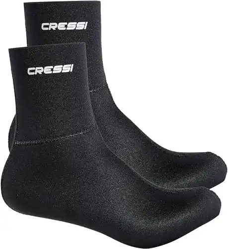 Cressi Neoprensocken für Schnorcheln und Tauchen (3 oder 5mm)