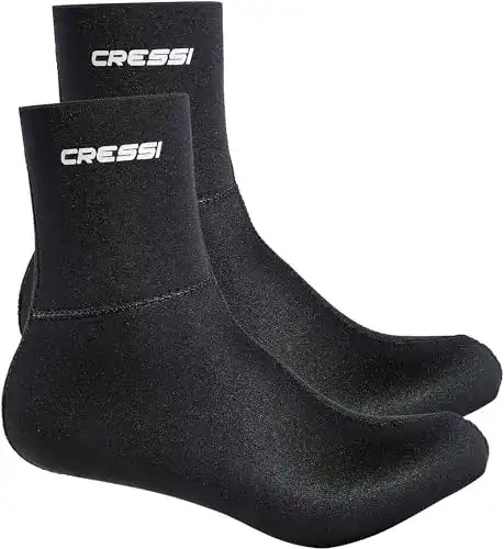 Cressi Neoprensocken für Schnorcheln und Tauchen (3 oder 5mm)