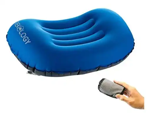 Aufblasbares Kissen Trekology Ultralight für Reisen und Camping