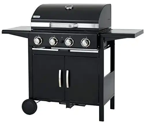 Gasgrill 4 Brenner tepro Gasgrill Mayfield 4, 4 Edelstahl-Brenner