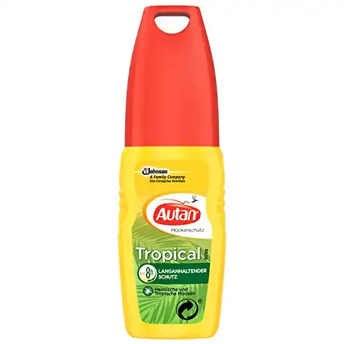 Mückenspray Autan Tropical für effektiven Mückenschutz im Freien