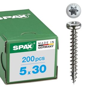 Spax Universalschraube aus Edelstahl A2 für Innen- und Außenbereich