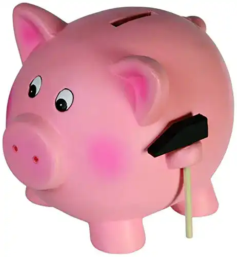 Sparschwein Out Of The Blue Bartl 102476 Keramik Jumbo-Schwein in Rosa