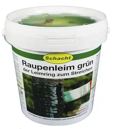 Raupenleim Schacht Grün 1 kg Eimer für Pflanzenschutz
