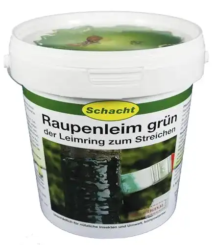 Raupenleim Schacht Grün 1 kg Eimer für Pflanzenschutz