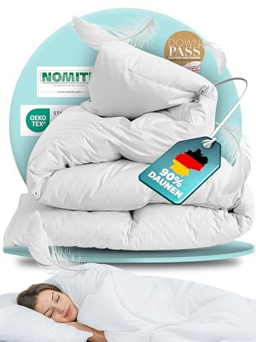 Daunendecke 155×220 cm von BEFA NATUR – Hergestellt in Deutschland