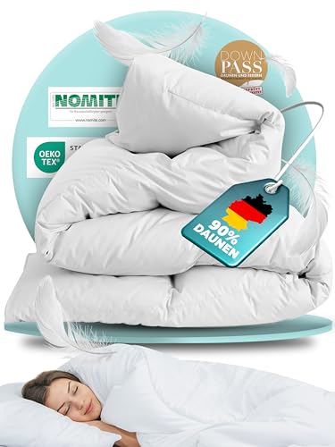 Daunendecke 200 x 200 cm von BEFA NATUR in Deutschland hergestellt