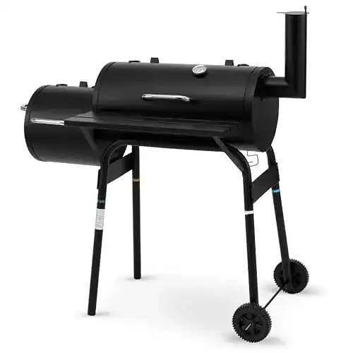 Tepro Smoker Wichita Holzkohlegrillwagen mit Rollen