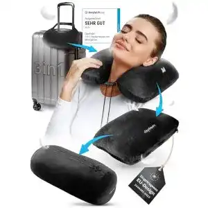 Campingkissen Daydream 3 in 1 Nackenkissen mit Mikroperlen