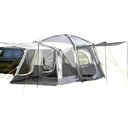 Heckzelt Skandika Pitea XL Cross für 4 Personen, freistehend und wasserdicht