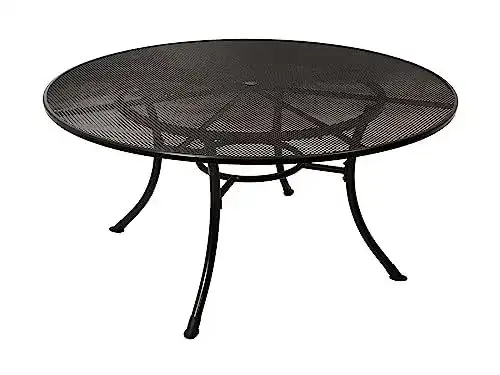 Gartentisch rund Degamo RIVO 150 cm aus Streckmetall