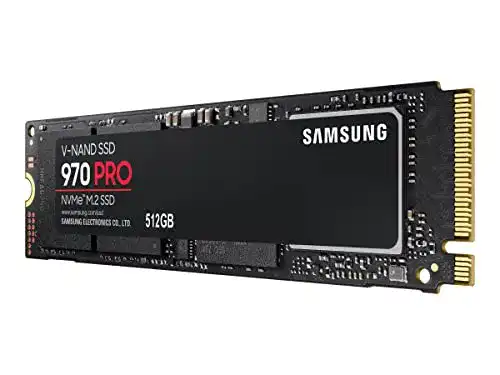 Samsung 970 PRO SSD 512 GB PCIe 3.0 im Vergleich