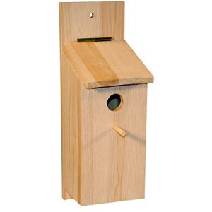 Nistkasten Kerbl Pet Selbstbauset aus Holz, Vogelhaus 36x12x14cm