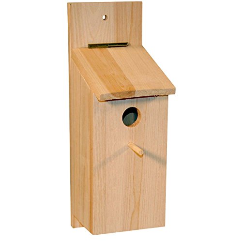 Nistkasten Kerbl Pet Selbstbauset aus Holz, Vogelhaus 36x12x14cm