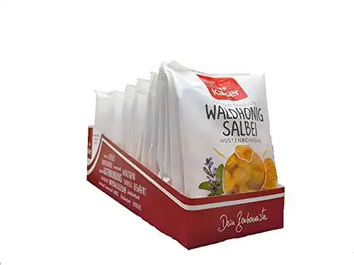 Salbei Bonbons mit Waldhonig und flüssiger Füllung