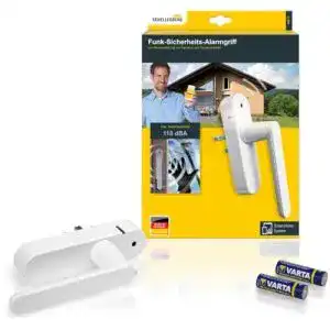 Fenstergriff mit Alarm Schellenberg 46512 für Balkontüren und Smart Home