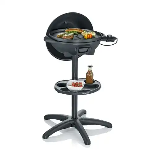Severin Elektrogrill Barbecue- und Standgrill mit Haube