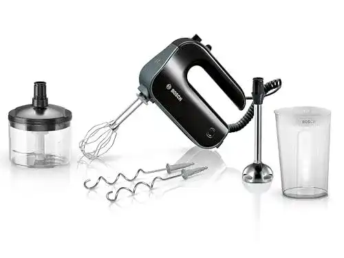 Bosch Handrührer Home Professional Styline MFQ4980B mit Zubehör