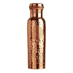Kupfer Trinkflasche Berk 650ml Praktische Wasserflasche aus Kupfer