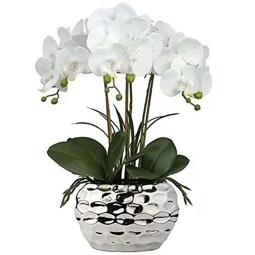Künstliche Orchidee Oairse Kunstpflanze für dekorative Zwecke