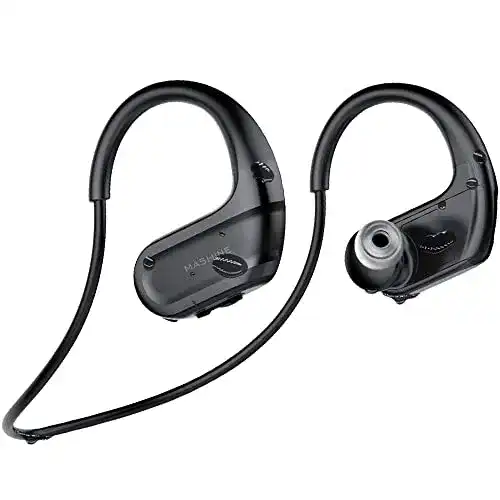 Wasserdichte Kopfhörer mit MP3-Player für Schwimmen und Sport