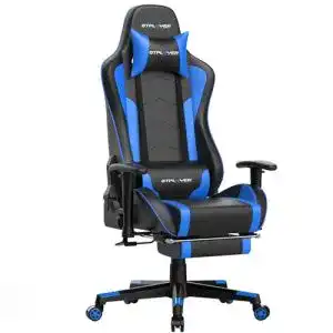Fußstütze GTPLAYER Gaming Stuhl mit Bluetooth Lautsprechern