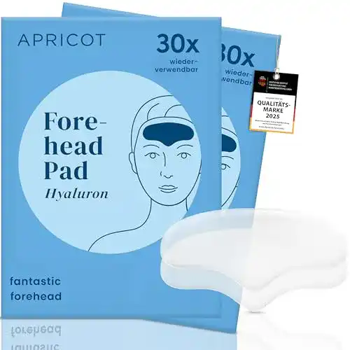 Silikon-Pads gegen Falten für die Stirn von Apricot