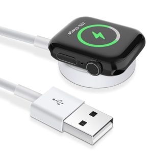 Imodomio USB Ladekabel für Apple Watch – Schnelles Induktives Laden