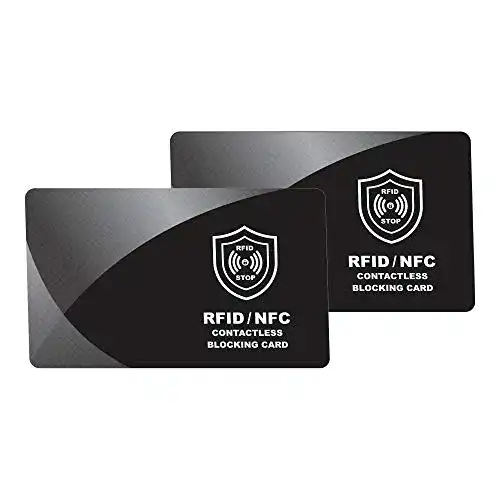 RFID Schutzkarte – Blocker Karte für NFC und Kreditkarten