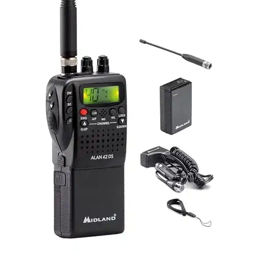 Midland Alan 42 DS CB Funkgerät mit Multi Band AM/FM