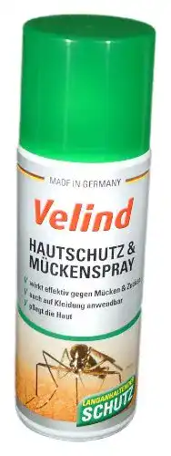 Mückenspray Velind Aerosol zum Schutz vor Mücken und Zecken