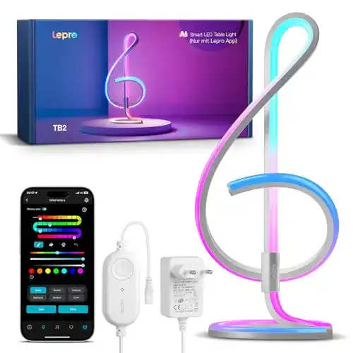 Lepro AI Smart Tischlampe TB2 für Smart-Home-Beleuchtung