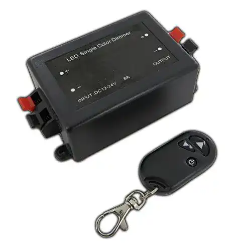 Funk-Dimmer für LED Lampen 12V DC mit Fernbedienung
