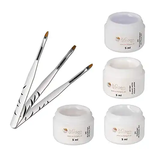 UV-Gel Classic Gel Set 5ml mit Pinselset