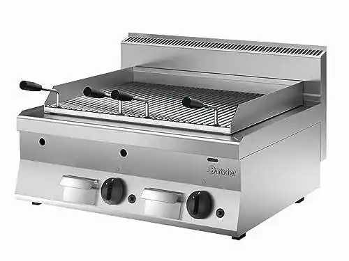 Lavasteingrill Bartscher 650 Snack 800×650 Tischgerät