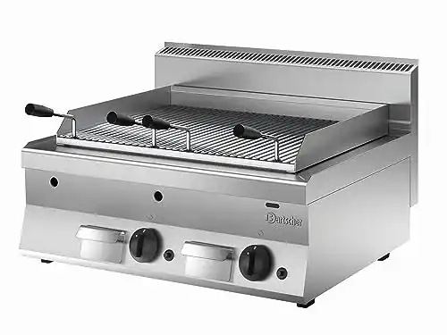 Lavasteingrill Bartscher 650 Snack 800×650 Tischgerät