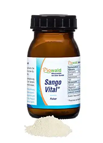 Sango Meereskoralle Piowald Sango Vital – 100g Pulver mit Calcium und Magnesium