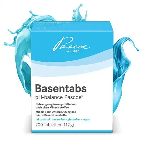 Basentabletten von Pascoe Naturmedizin für ein ausgewogenes Säure-Basen-Verhältnis