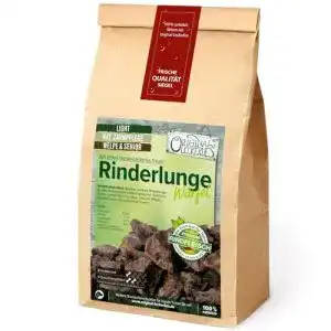 Rinderlunge Original-Leckerlies 1kg – Kauartikel für Hunde