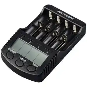 Voltcraft CC-2 Ladegerät für NiMH und Li-Ion Rundzellen