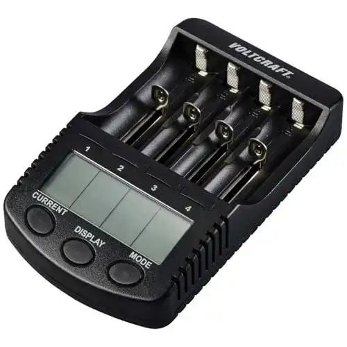 Voltcraft CC-2 Ladegerät für NiMH und Li-Ion Rundzellen