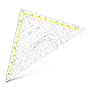 Geodreieck Aristo 1648/2 TZ-Dreieck mit Griff – Hypotenuse 32,5 cm