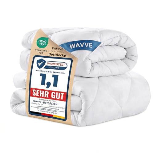 4-Jahreszeiten-Bettdecke WAVVE 135×200 für alle Jahreszeiten