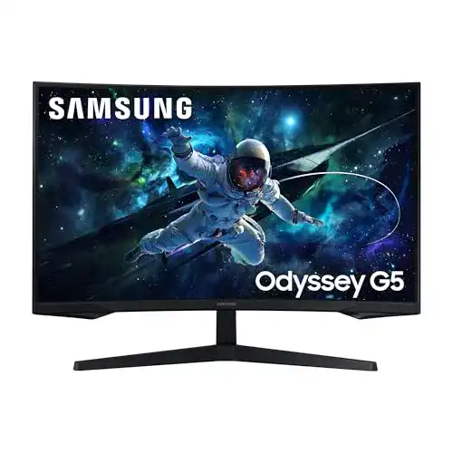 Samsung Odyssey G55C 32 Zoll Curved Gaming Monitor mit VA-Panel