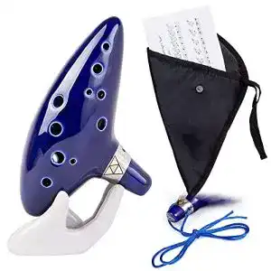 Okarina Czemo Zelda 12 Loch Ocarina der Zeit mit Zubehör