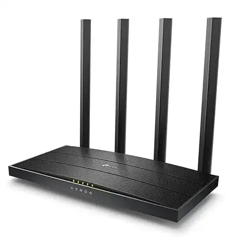 TP-Link Archer C6 Dualband WLAN-Router mit 5GHz und Gigabit-Geschwindigkeit